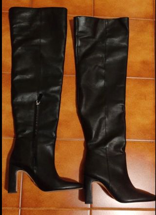 Botas altas Mosqueteras de piel