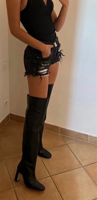 Botas altas Mosqueteras de piel