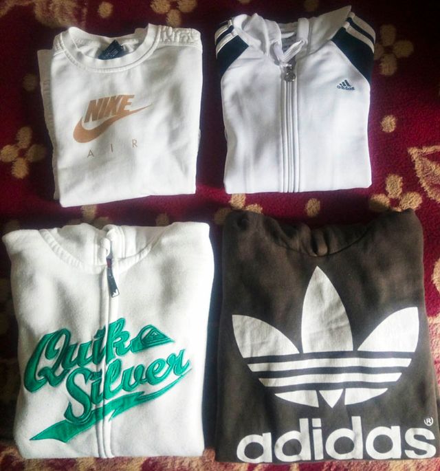 ADIDAS, NIKE, PUMA, The North Face, LACOSTE