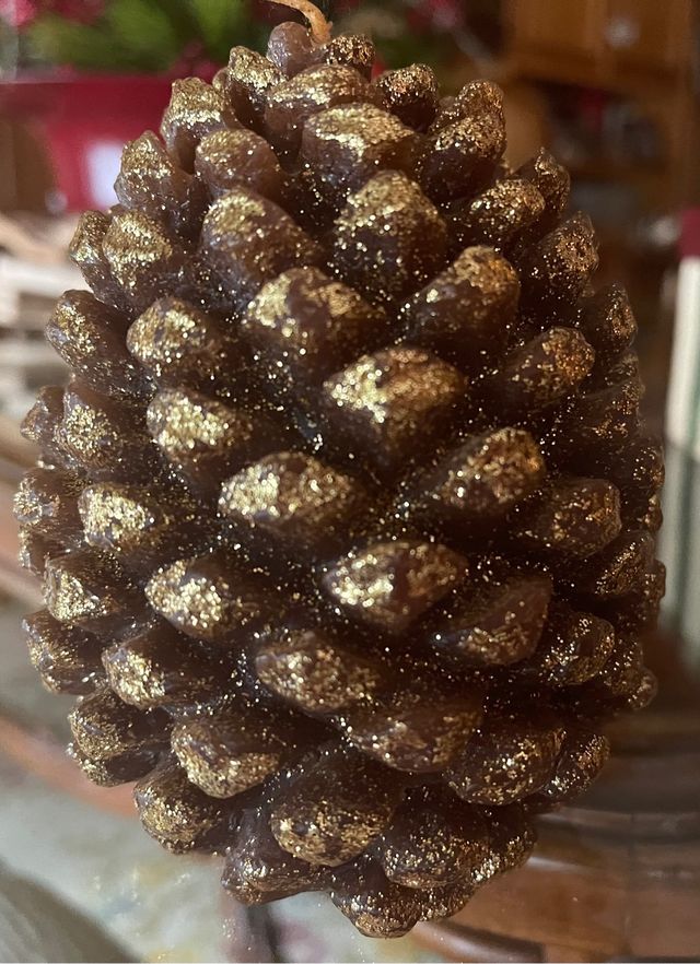 Vela con Forma de Piña Navidad Zara Home 