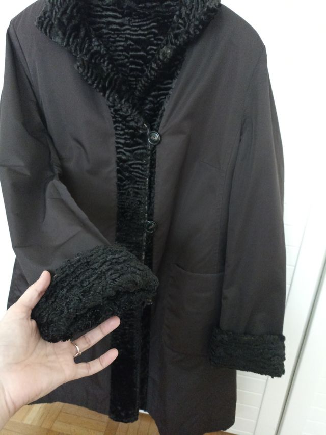 Abrigo reversible mujer de Basler