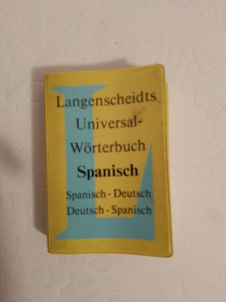 Diccionario bolsillo esp - alemán / alemán -esp