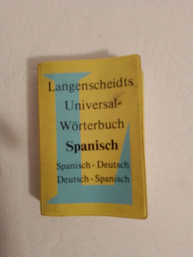 Diccionario  bolsillo esp - alemán / alemán -esp