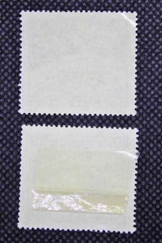 107. 2 Francobolli Cile Linea Aerea Nacional 4 mil