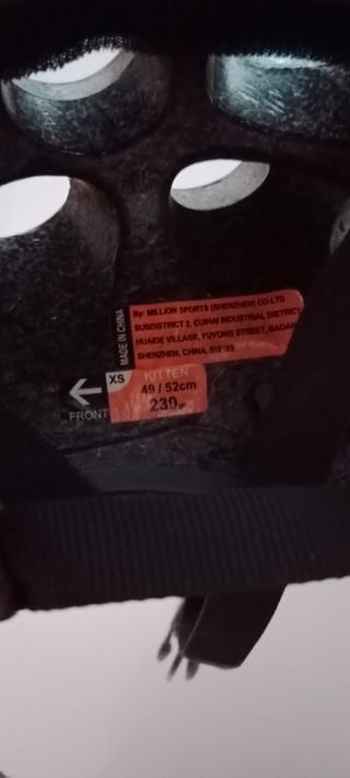 casco Catlike + gafas spiuk junior