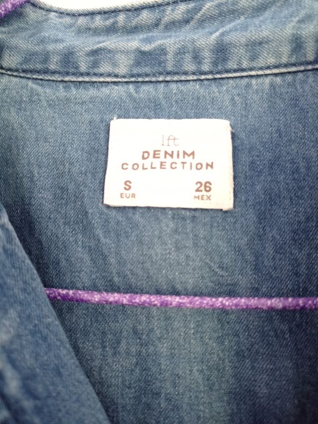 Cazadora vaquera Lefties talla allá S