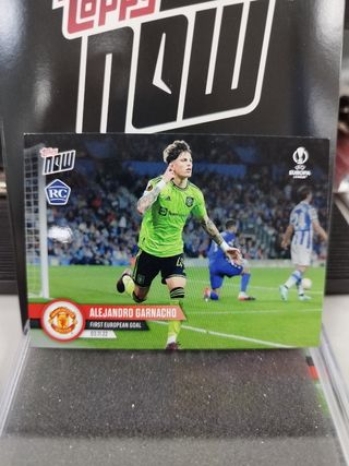 Garnacho ROOKIE Manchester United Topps Now