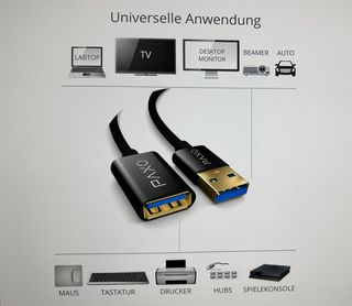 Cable alargador USB 3.0 (5 metros)