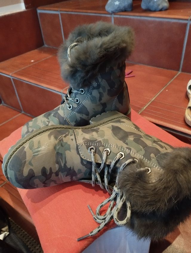 Botas invierno calientes 33