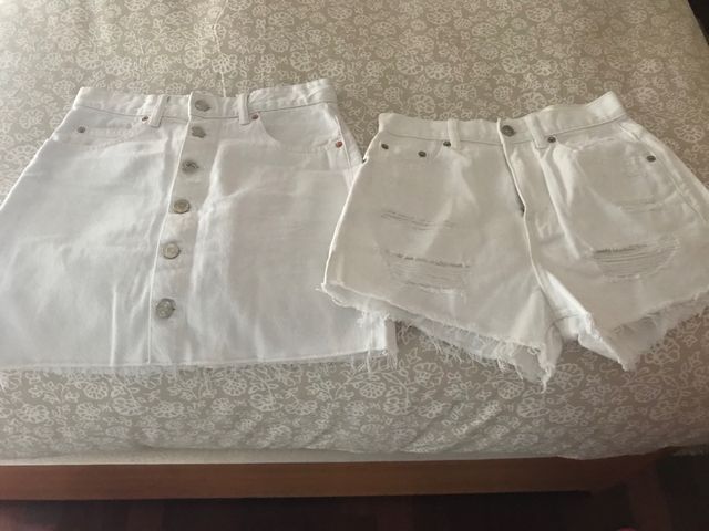 lote Mini falda y pantalón corto