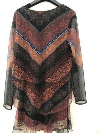 Vestido talla m desigual