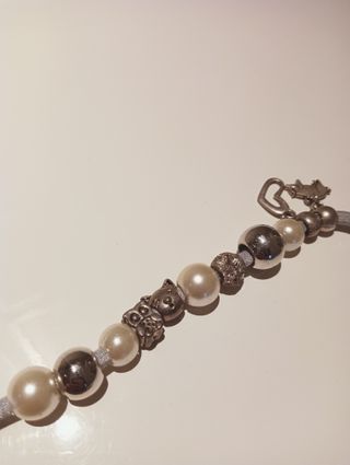 Collana/bracciale con charms portafortuna 