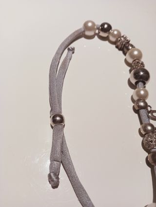 Collana/bracciale con charms portafortuna 