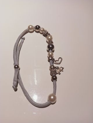 Collana/bracciale con charms portafortuna 
