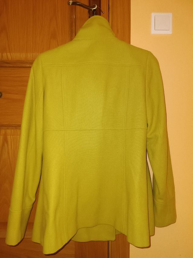 Abrigo verde wallis talla 38