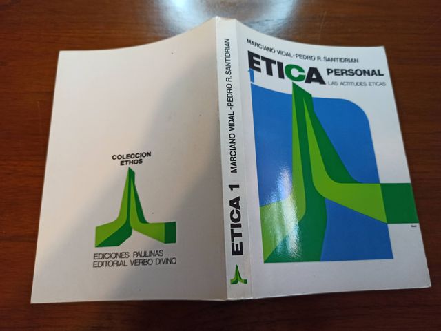 Libro de ETICA PERSONAL de 1º de BUP