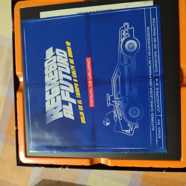 JUEGO DE MESA REGRESO AL FUTURO