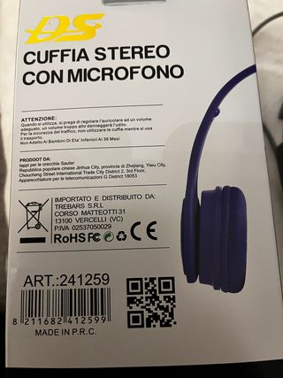 Cuffie per PC o cellulare nuove