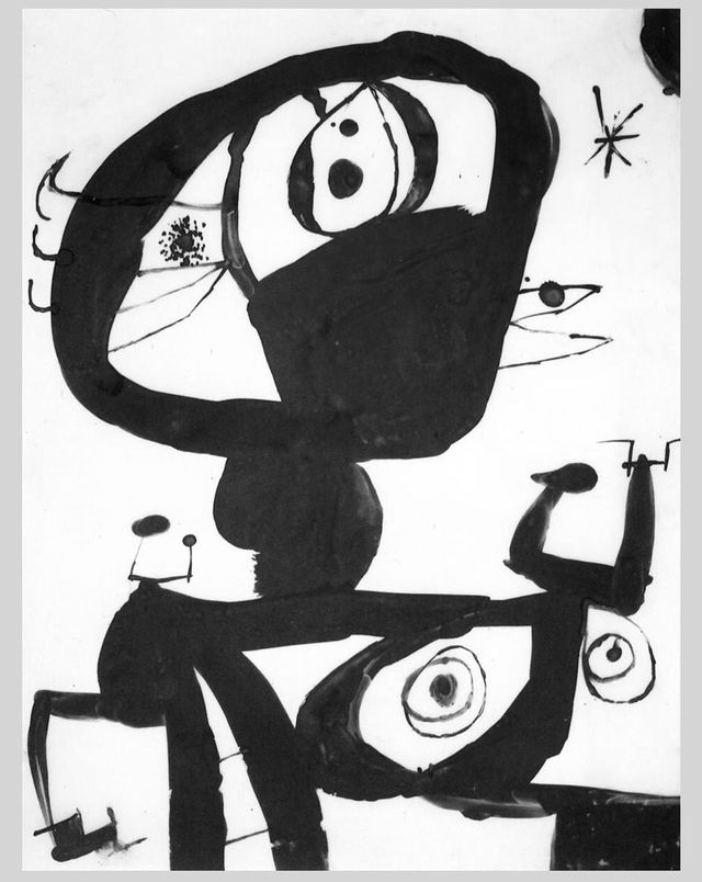 Joan Miró Serie Mallorca Serigrafía 1973