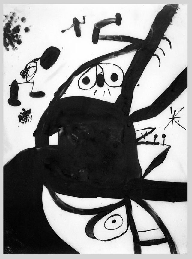 Joan Miró Serie Mallorca Serigrafía 1973