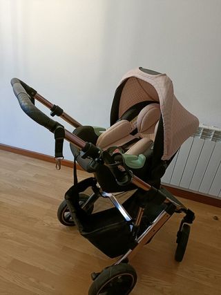 Carro ABC Desing RoseGold 3piezas