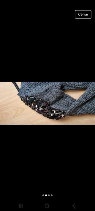 Jersey vestido detalles