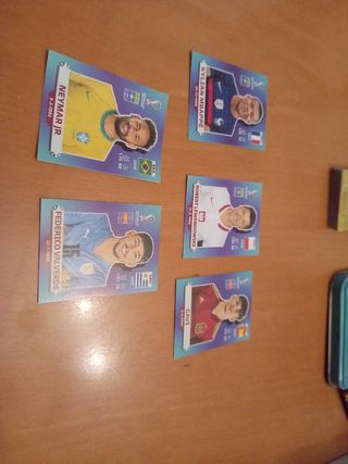 cambio cromos del mundial 