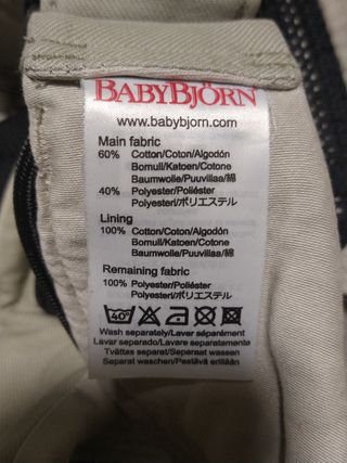 Babybjorn One mochila portabebés 
