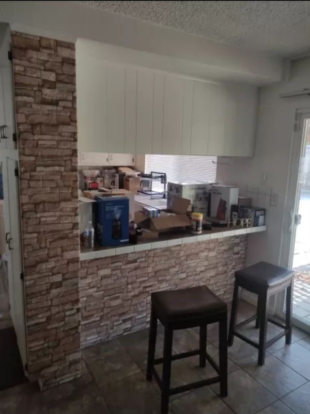 Papel/plástico decoración efecto ladrillo