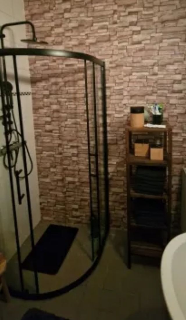 Papel/plástico decoración efecto ladrillo