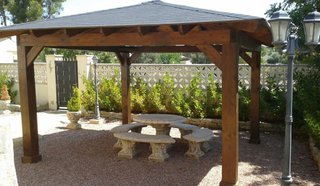 Cenadores jardín