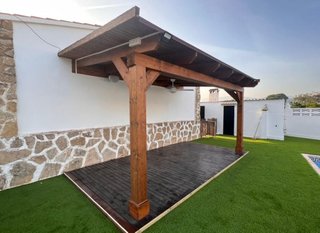 Cenadores jardín