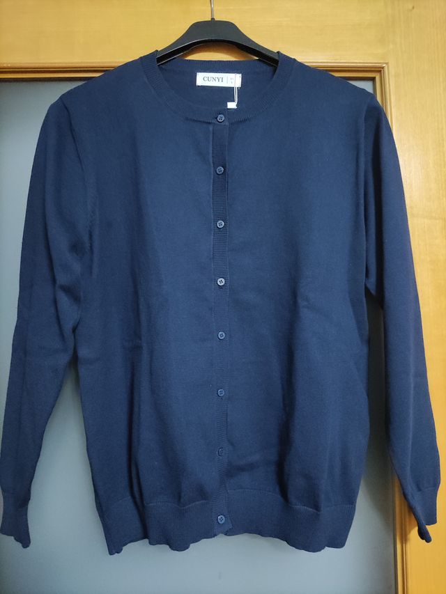 Cardigan para Mujer Cuello Redondo