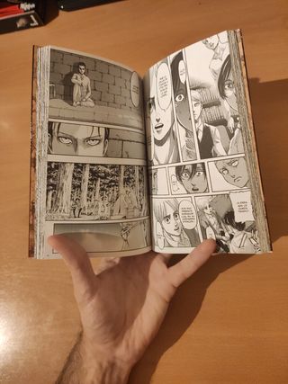 Manga 27 Ataque a los titanes