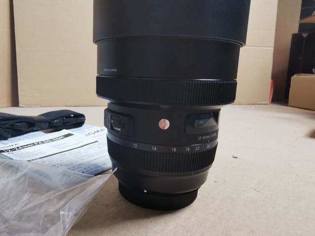 Sigma 12-24 mm F4 AF DG HSM Art Canon NUEVO