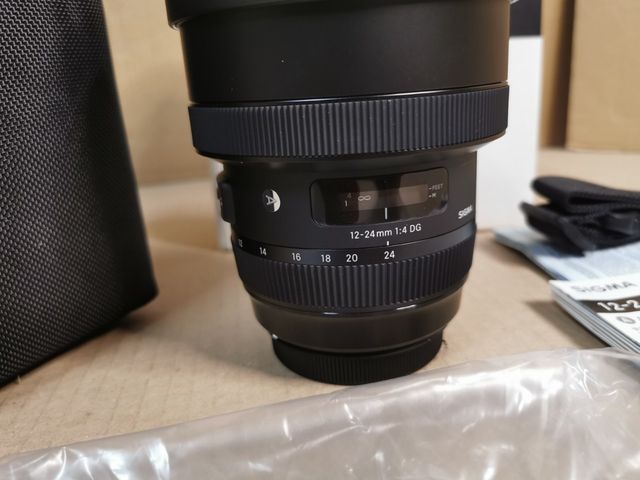 Sigma 12-24 mm F4 AF DG HSM Art Canon NUEVO