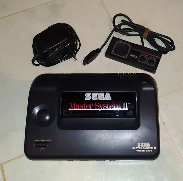 CONSOLA DE JUEGOS SEGA MASTER SYSTEM II POWER BASE