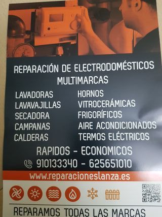 Reparación de electrodomésticos