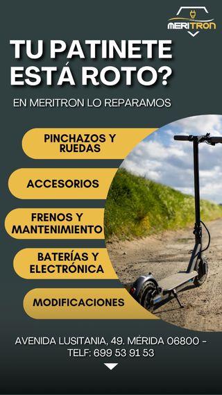 REPARACION PATINETES ELÉCTRICOS