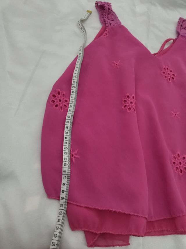 BLUSA FUCSIA