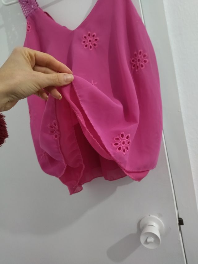 BLUSA FUCSIA