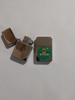 Mechero tipo zippo logotipo G.A.C Mobylette