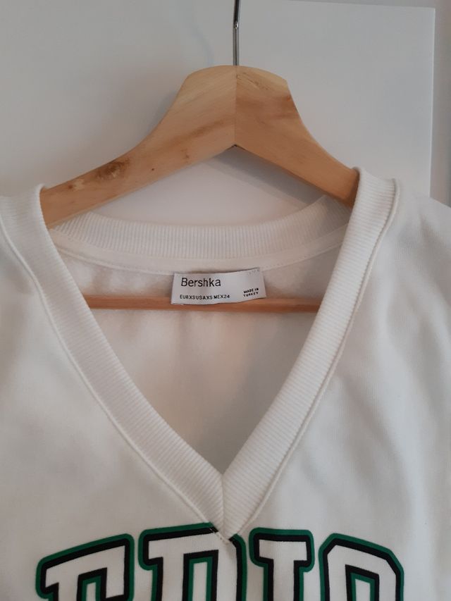 chaleco sudadera bershka