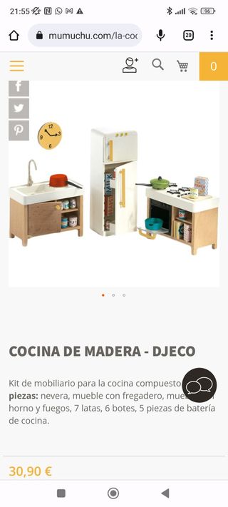 Casa de muñecas madera "Howa"