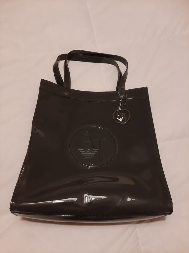 Bolso Armani gris