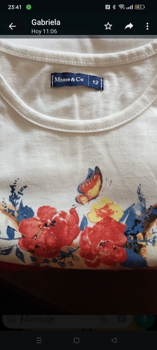 Chaqueta con camiseta manga larga 