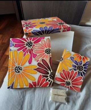 Set Album fotografie più quadernino NUOVO