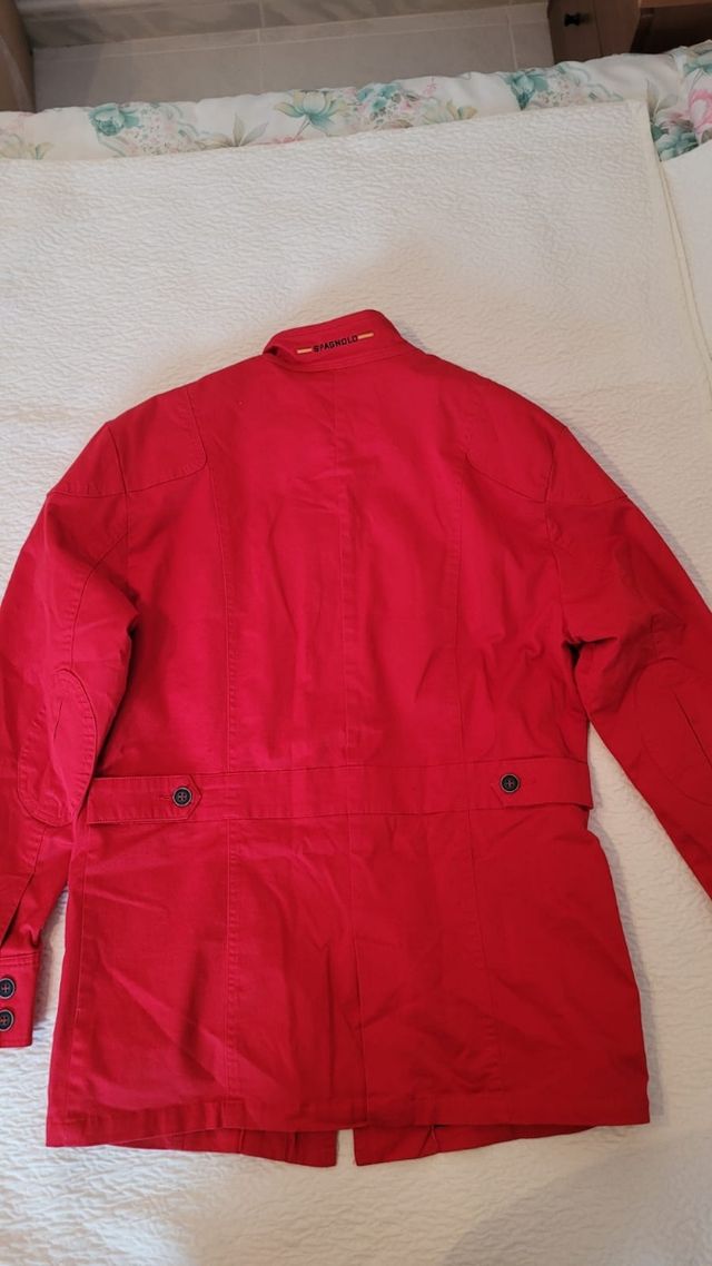 chaqueta roja talla L spagnolo
