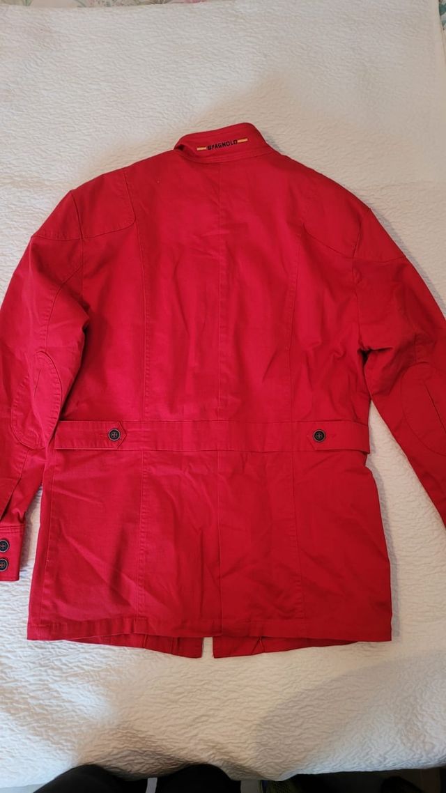 chaqueta roja talla L spagnolo