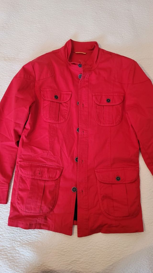 chaqueta roja talla L spagnolo